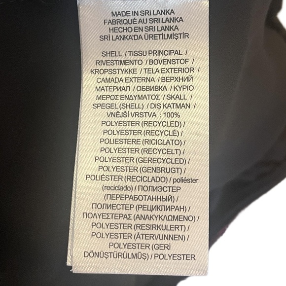 LAUREN RALPH LAUREN Womens 6P Black Multi-Color Tiered Maxi Skirt Bohemian - Picture 4 of 4